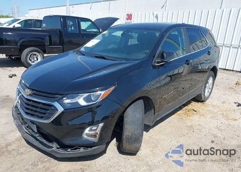 2021 Chevrolet Equinox Fwd Lt из США, поврежденный, VIN 2GNAXKEV2M6111220